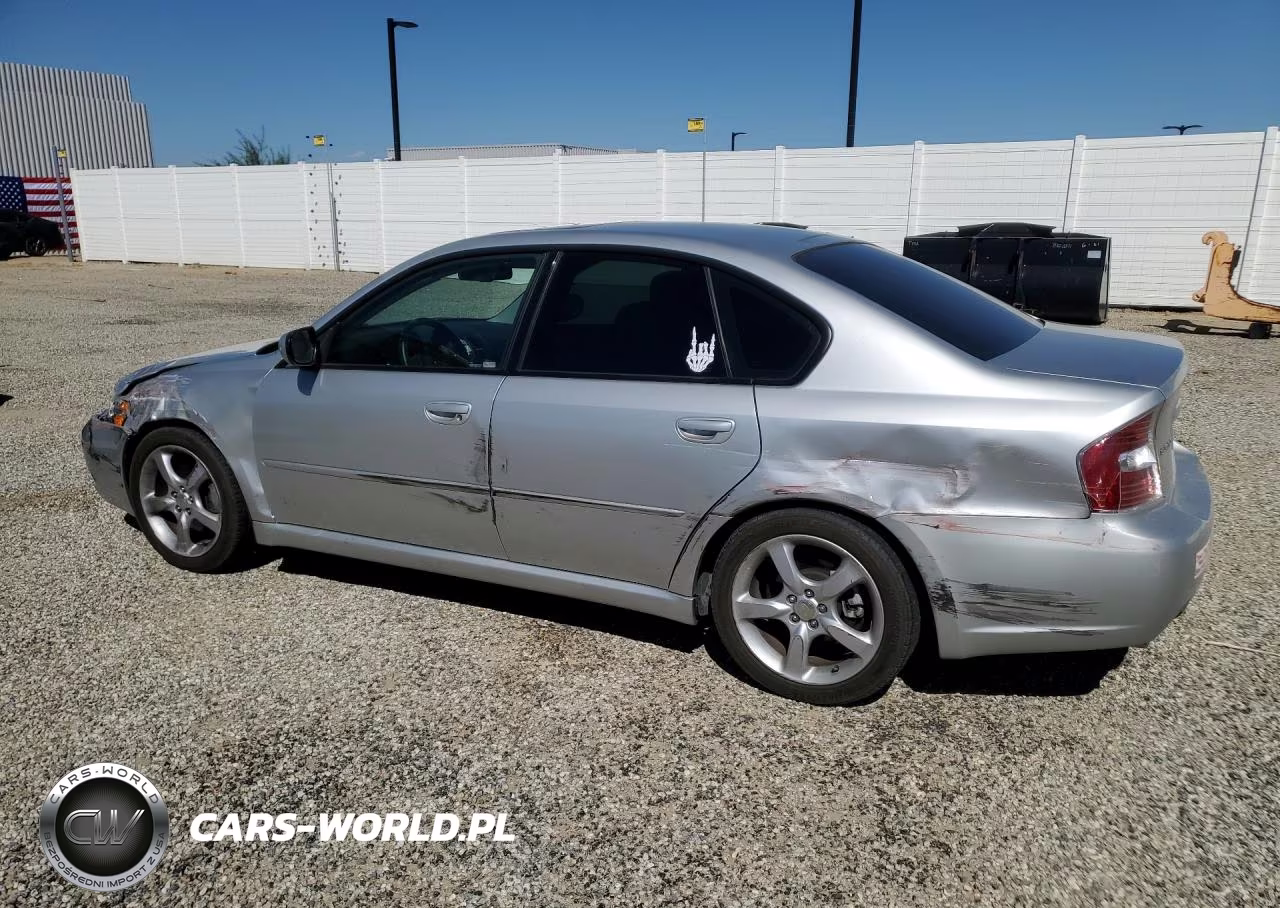 2007 Subaru Legacy 2.5I VIN:4S3BL616977212953 - 2
