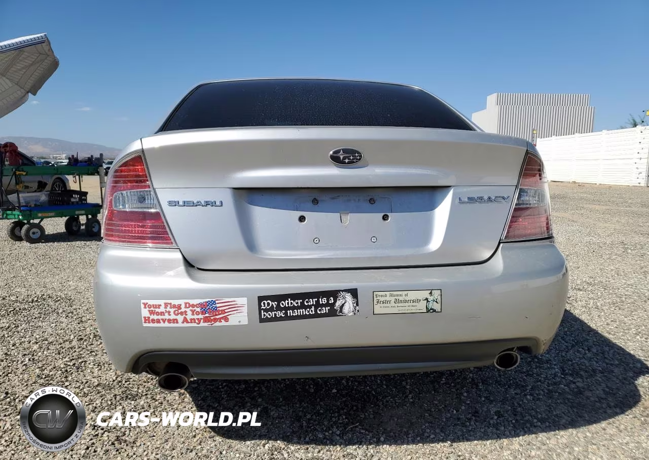 2007 Subaru Legacy 2.5I VIN:4S3BL616977212953 - 6