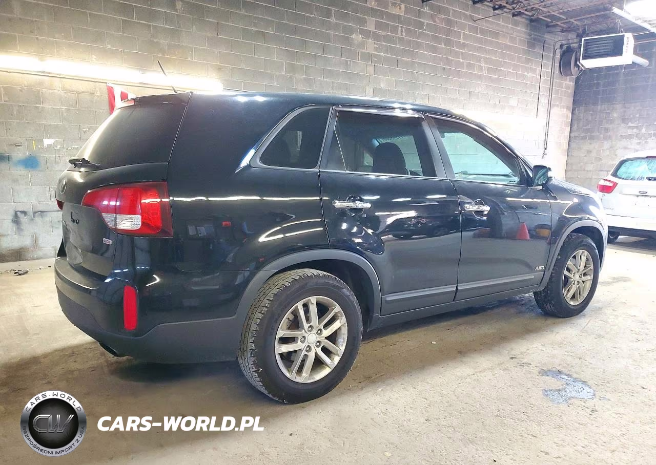 2014 Kia Sorento Lx VIN:5XYKTCA6XEG509289 - 3