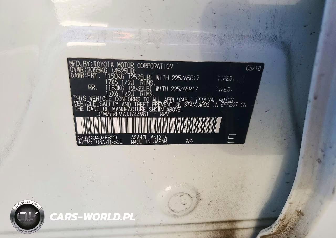 2018 Toyota Rav4 Le VIN:JTMZFREV7JJ744981 - 13