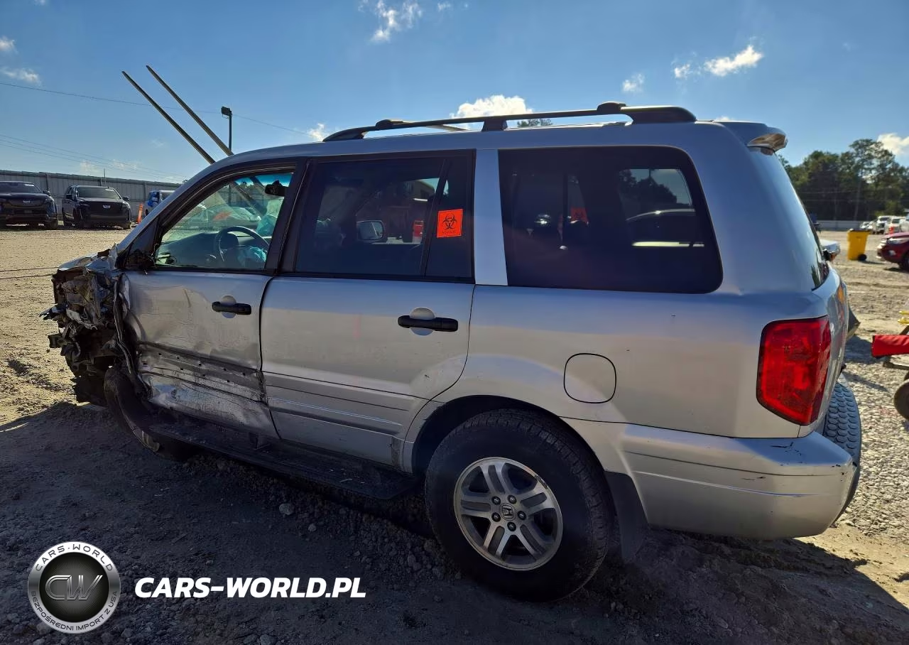 2004 Honda Pilot Exl VIN:2HKYF18554H532506 - 2