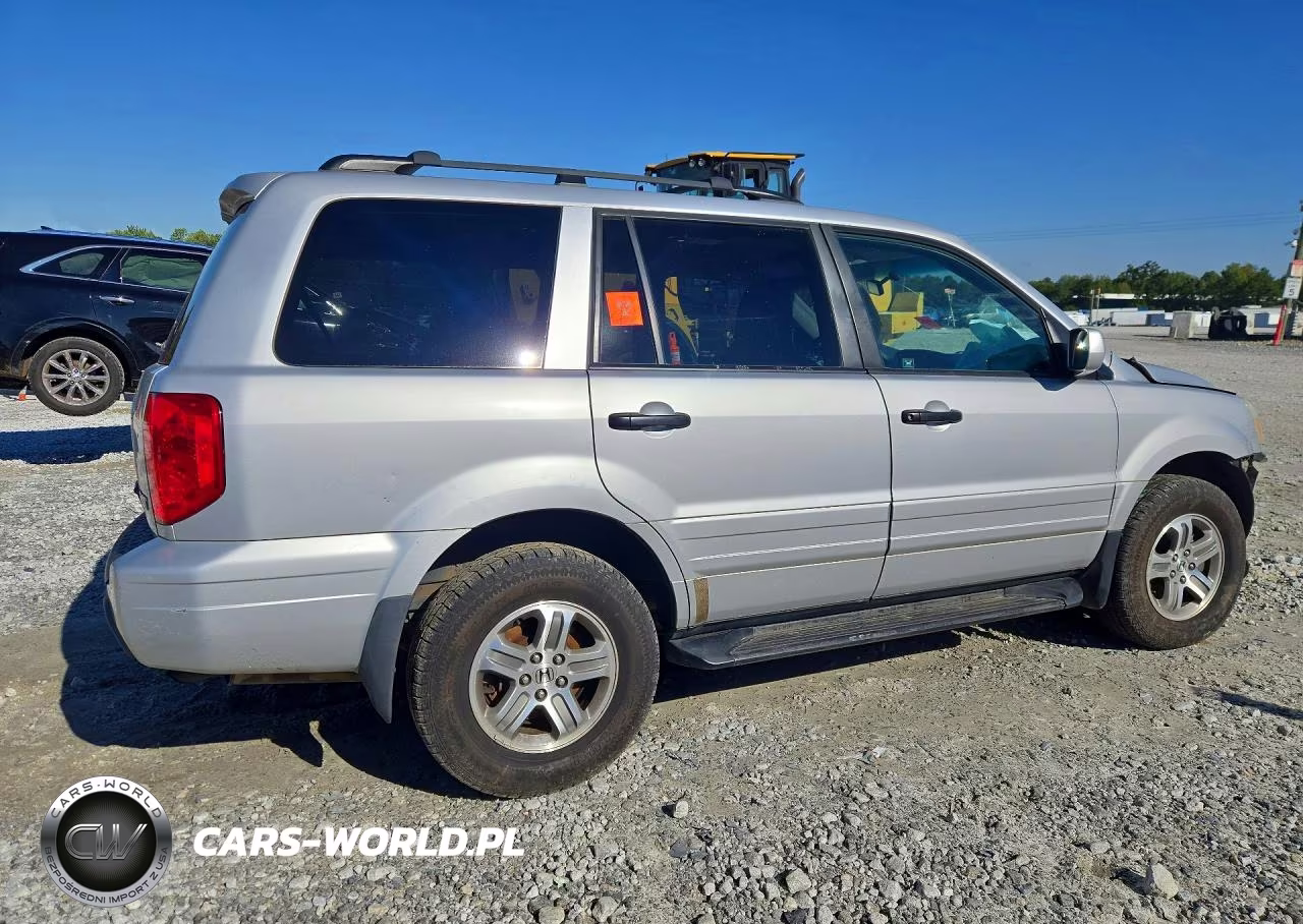 2004 Honda Pilot Exl VIN:2HKYF18554H532506 - 3
