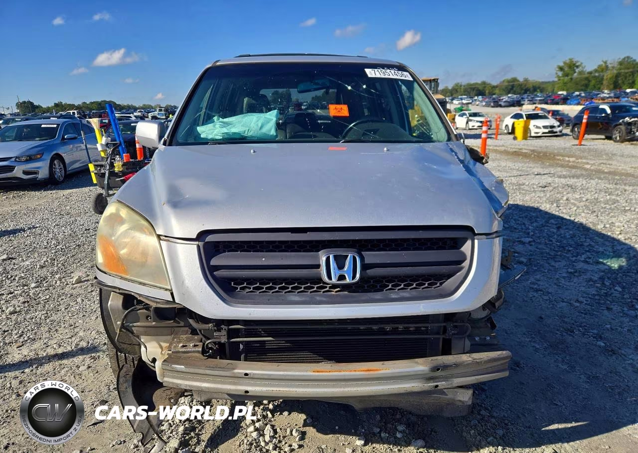 2004 Honda Pilot Exl VIN:2HKYF18554H532506 - 5