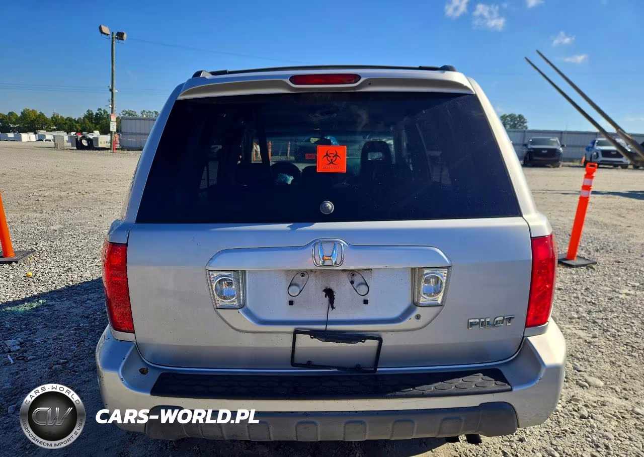 2004 Honda Pilot Exl VIN:2HKYF18554H532506 - 6