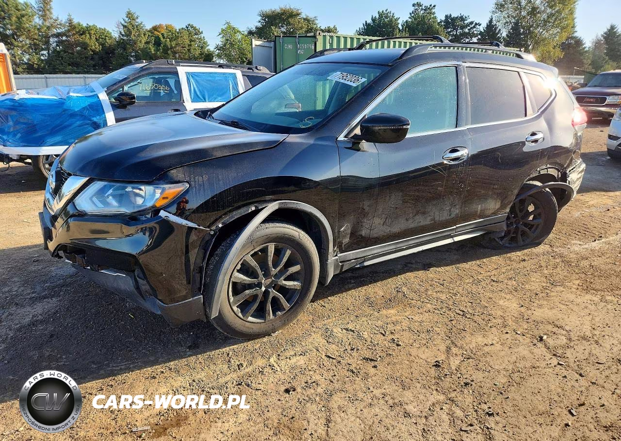 2017 Nissan Rogue Sv VIN:5N1AT2MV2HC817523 - 1