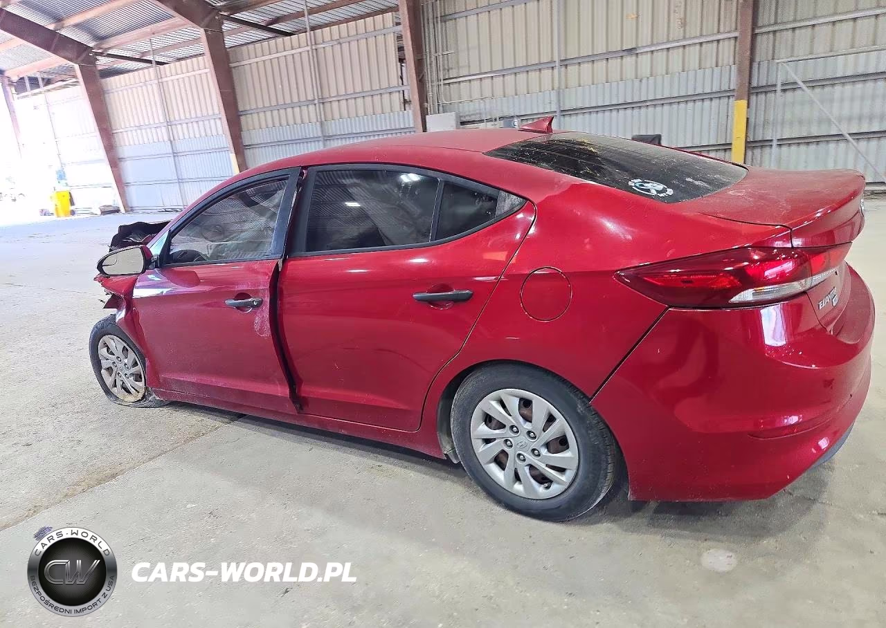 2017 Hyundai Elantra Se VIN:KMHD74LF1HU088805 - 2
