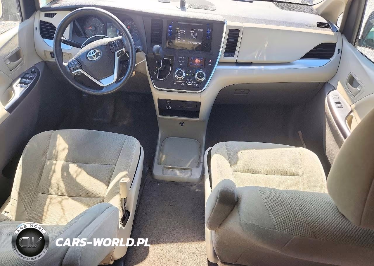 2015 Toyota Sienna L 7-Passenger VIN:5TDZK3DC9FS550889 - 8