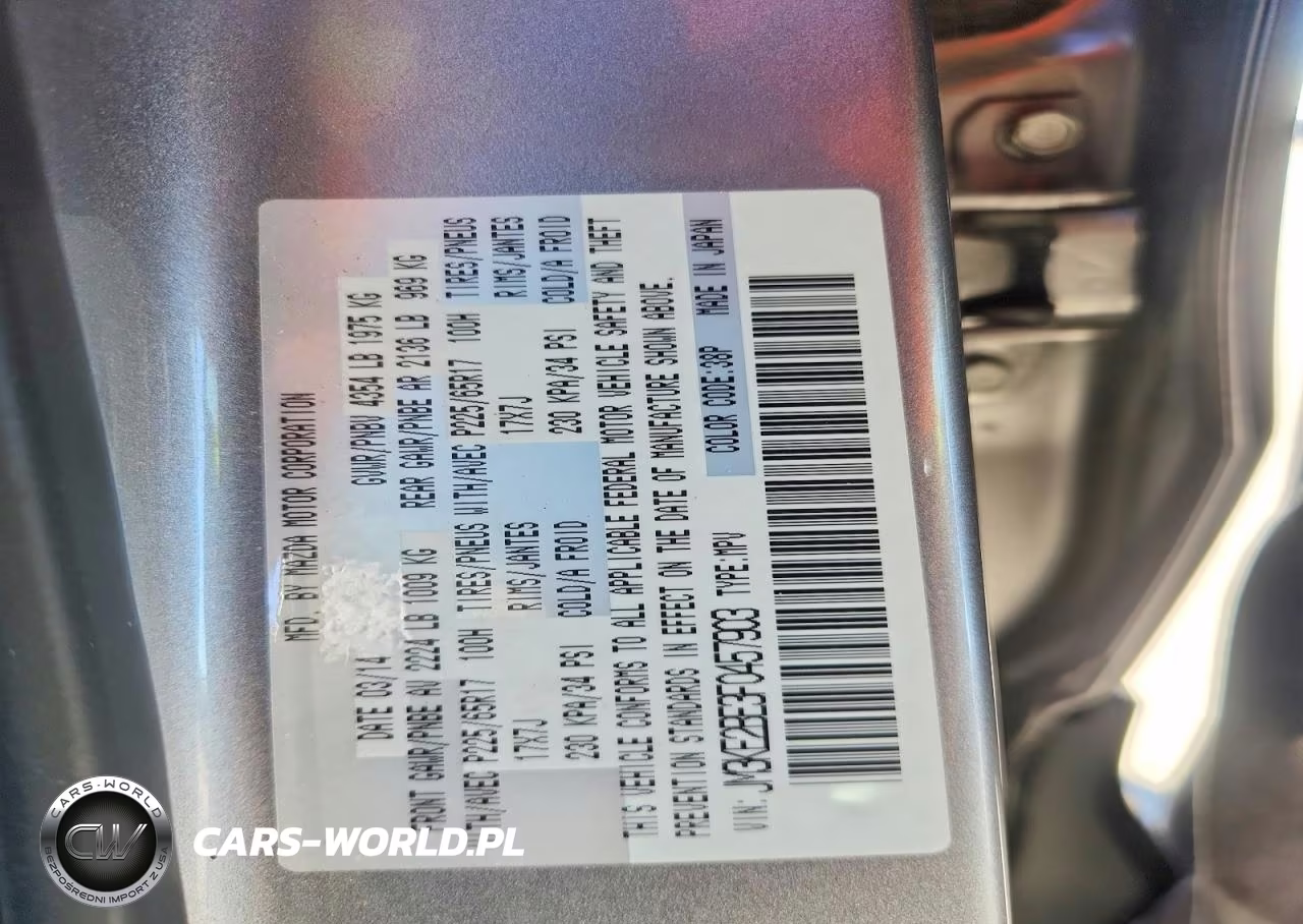 2015 Mazda Cx-5 Sport VIN:JM3KE2BE3F0457903 - 13