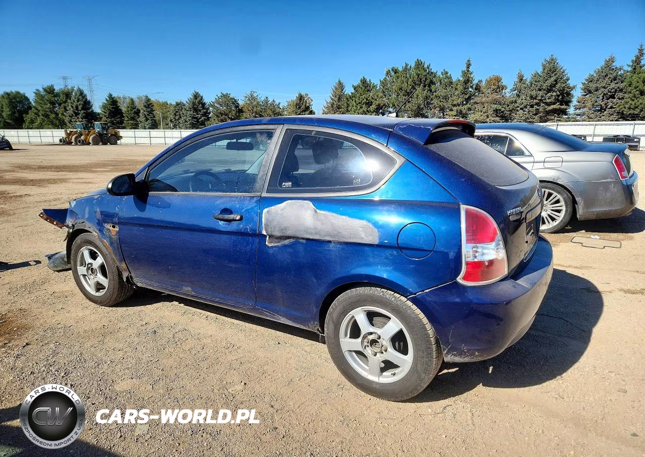 2008 Hyundai Accent Gs VIN:KMHCM36C88U089174 - 2