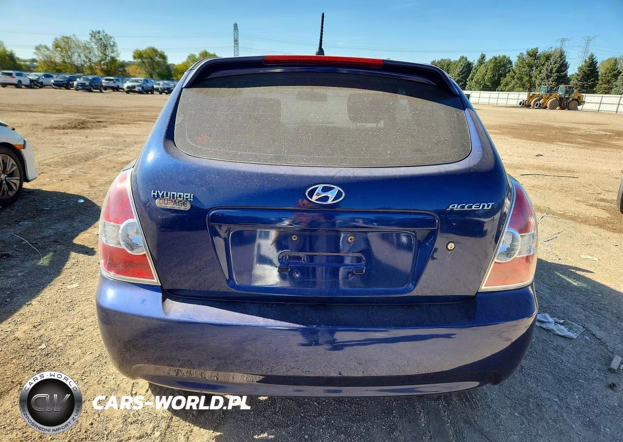 2008 Hyundai Accent Gs VIN:KMHCM36C88U089174 - 6