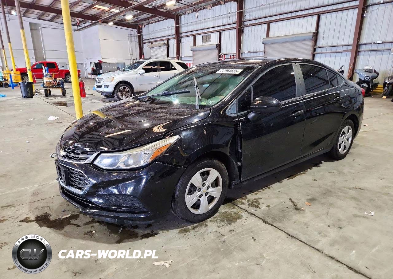 2017 Chevrolet Cruze Ls VIN:1G1BC5SM3H7124613 - 1