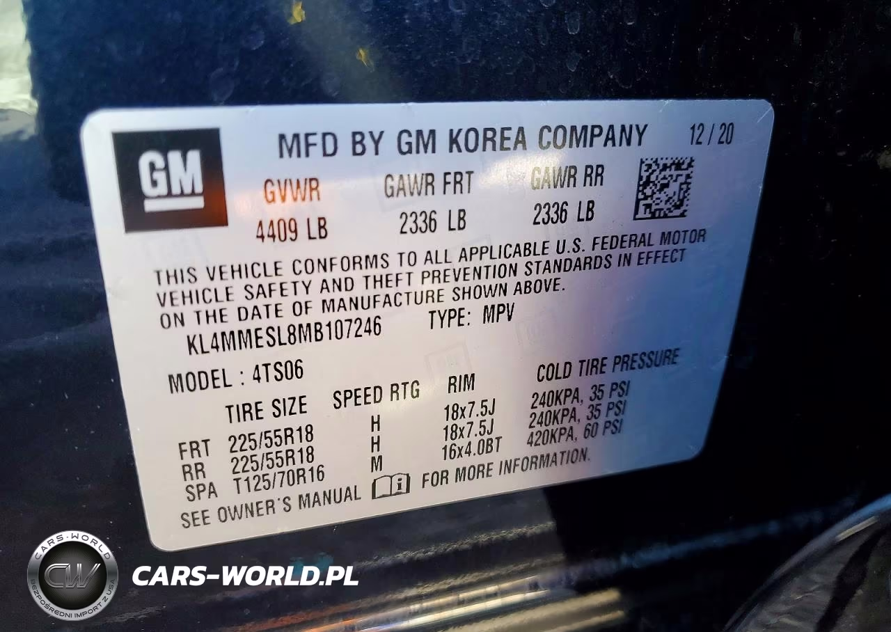 2021 Buick Encore Gx Select VIN:KL4MMESL8MB107246 - 14