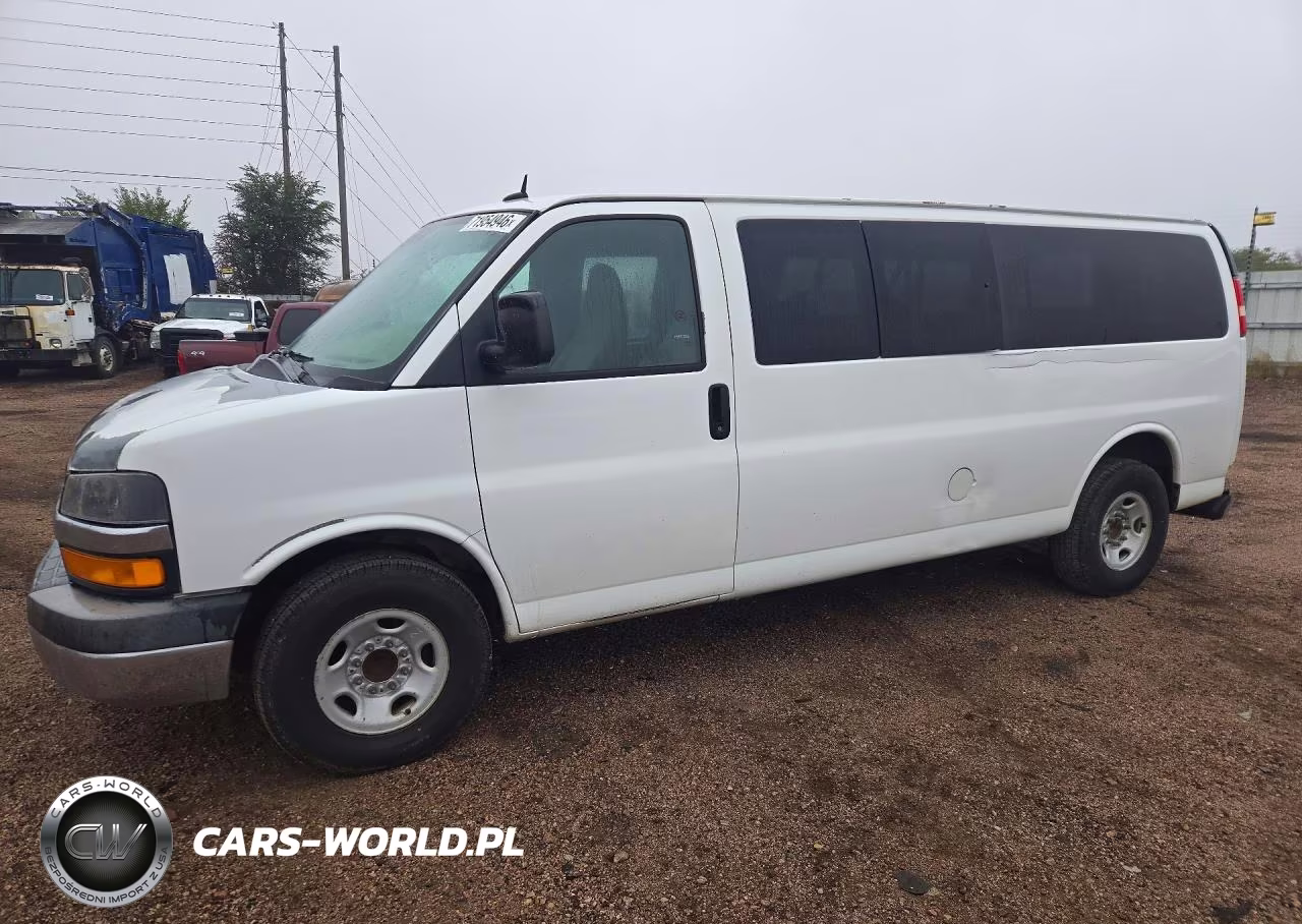 2013 Chevrolet Express G3500 Ls VIN:1GAZGZFG0D1112396 - 1