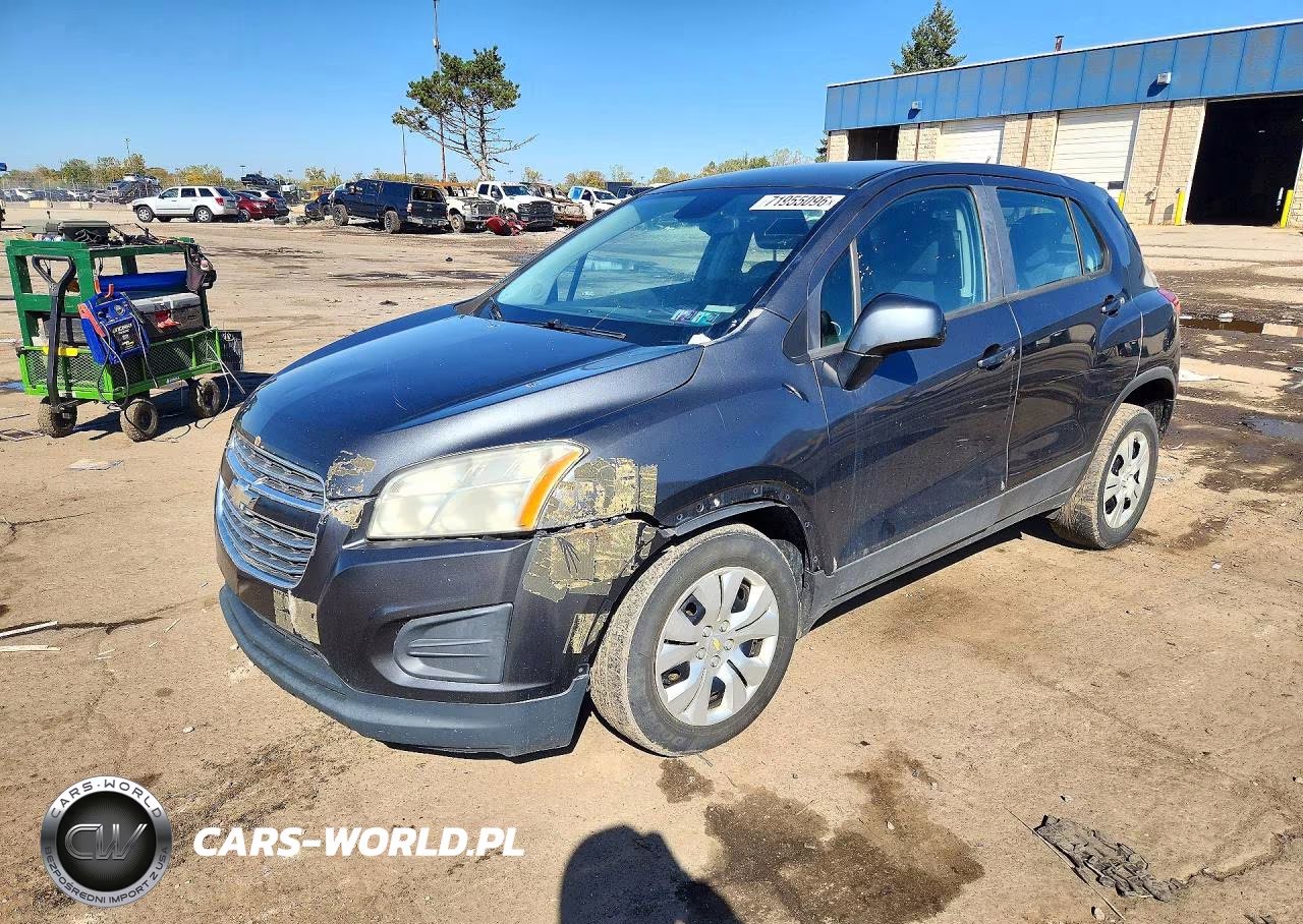 2016 Chevrolet Trax Ls VIN:3GNCJKSB3GL250891 - 1