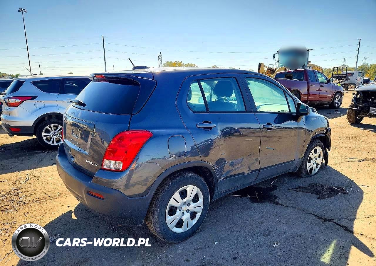 2016 Chevrolet Trax Ls VIN:3GNCJKSB3GL250891 - 3