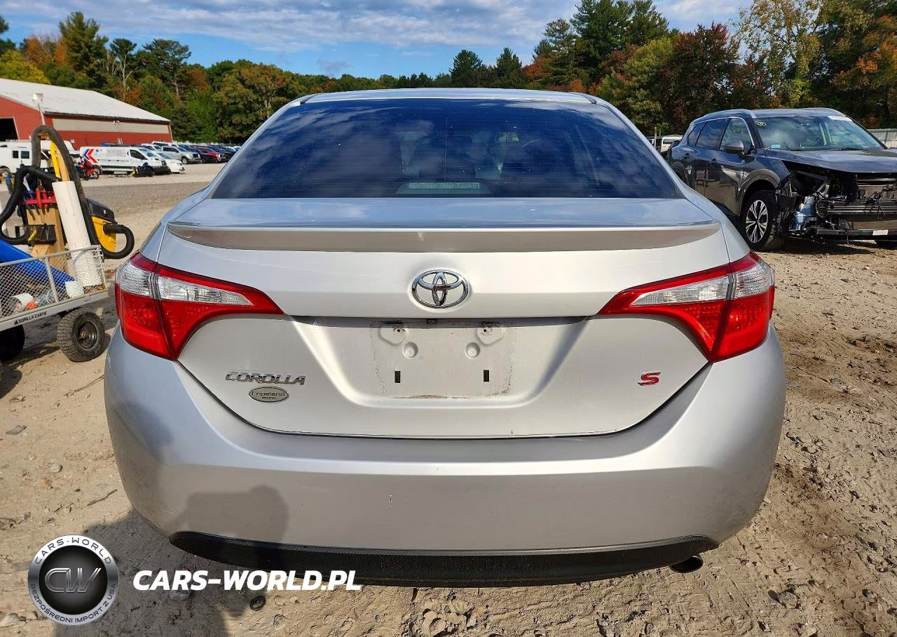 2016 Toyota Corolla S VIN:2T1BURHE9GC678344 - 6