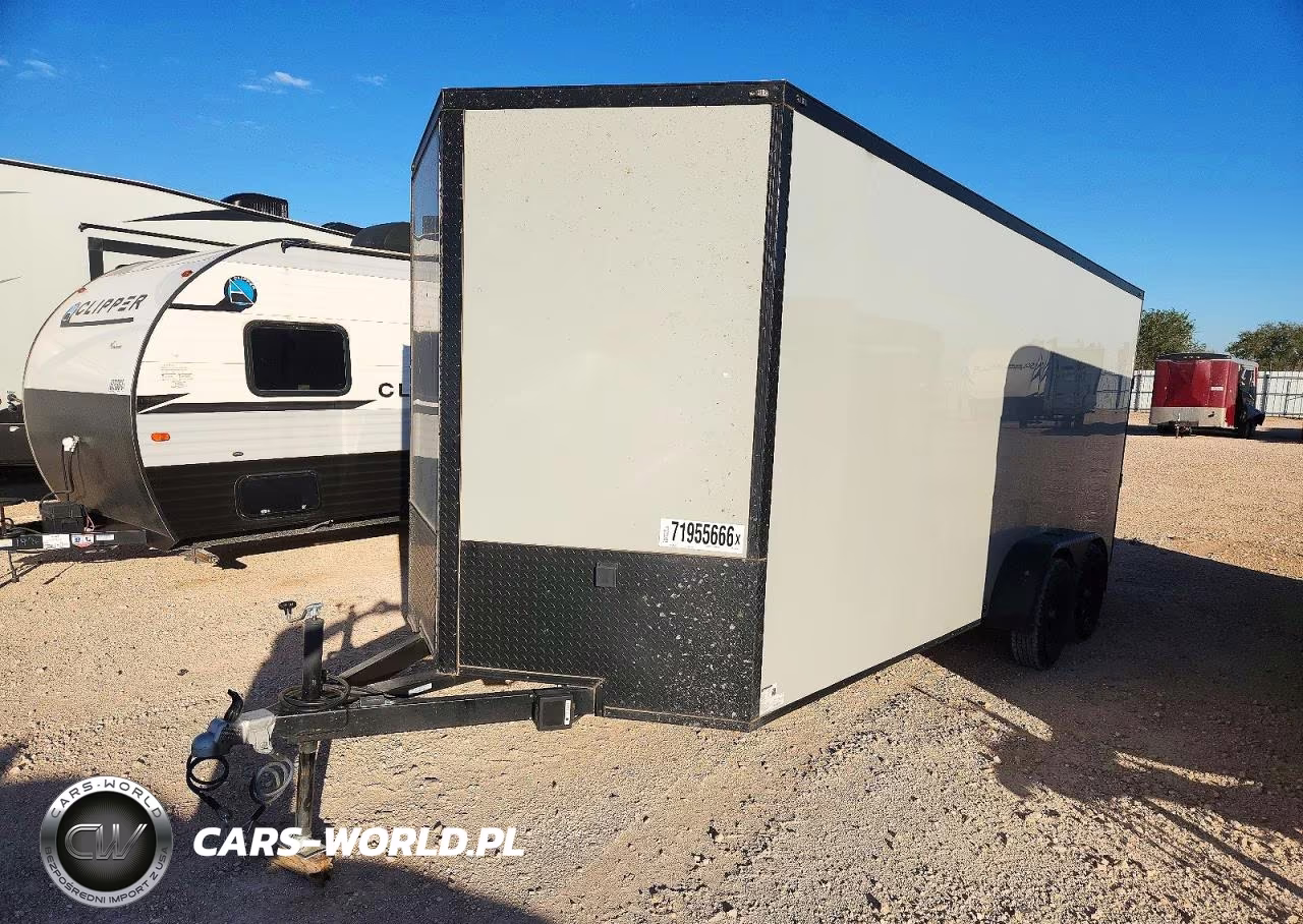 2025 Swayer 7Bp18 Enclosed Cargo Trailer VIN:4S91E1819SW598376 - 2