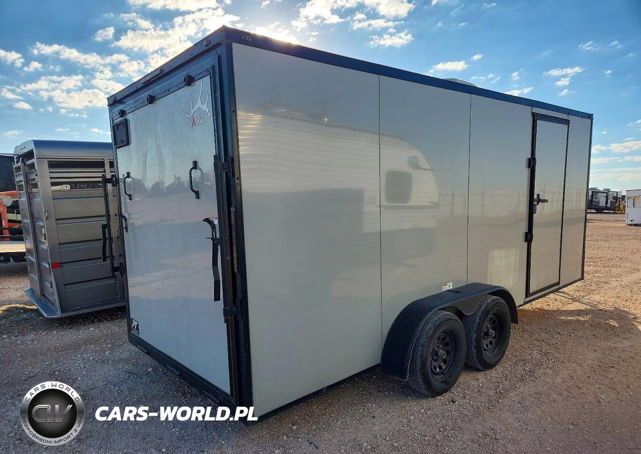 2025 Swayer 7Bp18 Enclosed Cargo Trailer VIN:4S91E1819SW598376 - 4