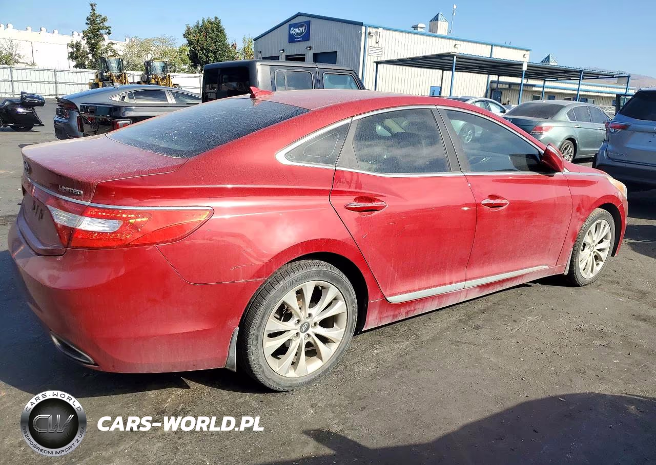 2014 Hyundai Azera Limited VIN:KMHFH4JG5EA375367 - 3
