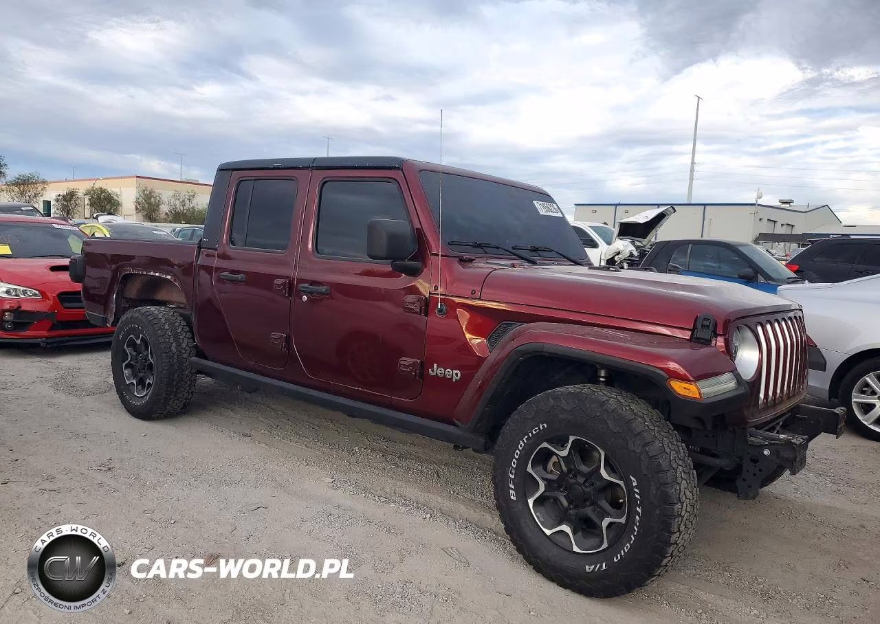2021 Jeep Gladiator Overland VIN:1C6HJTFG5ML528392 - 4