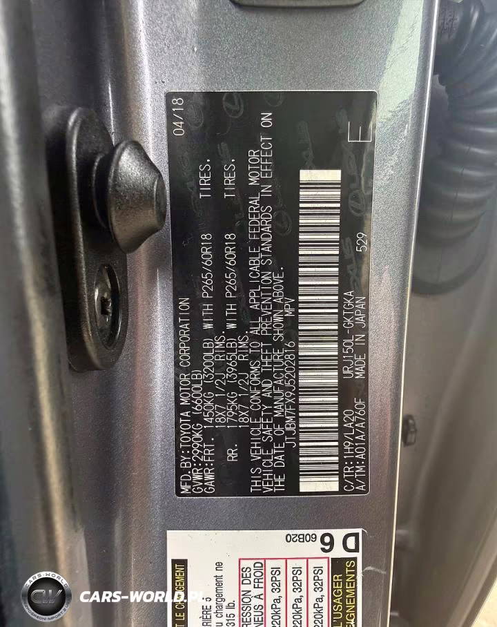 2018 Lexus Gx 460 VIN:JTJBM7FX9J5202816 - 10