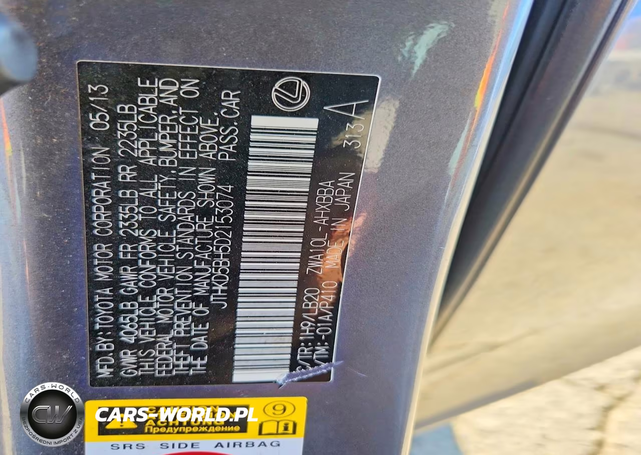 2013 Lexus Ct 200 VIN:JTHKD5BH5D2153074 - 13