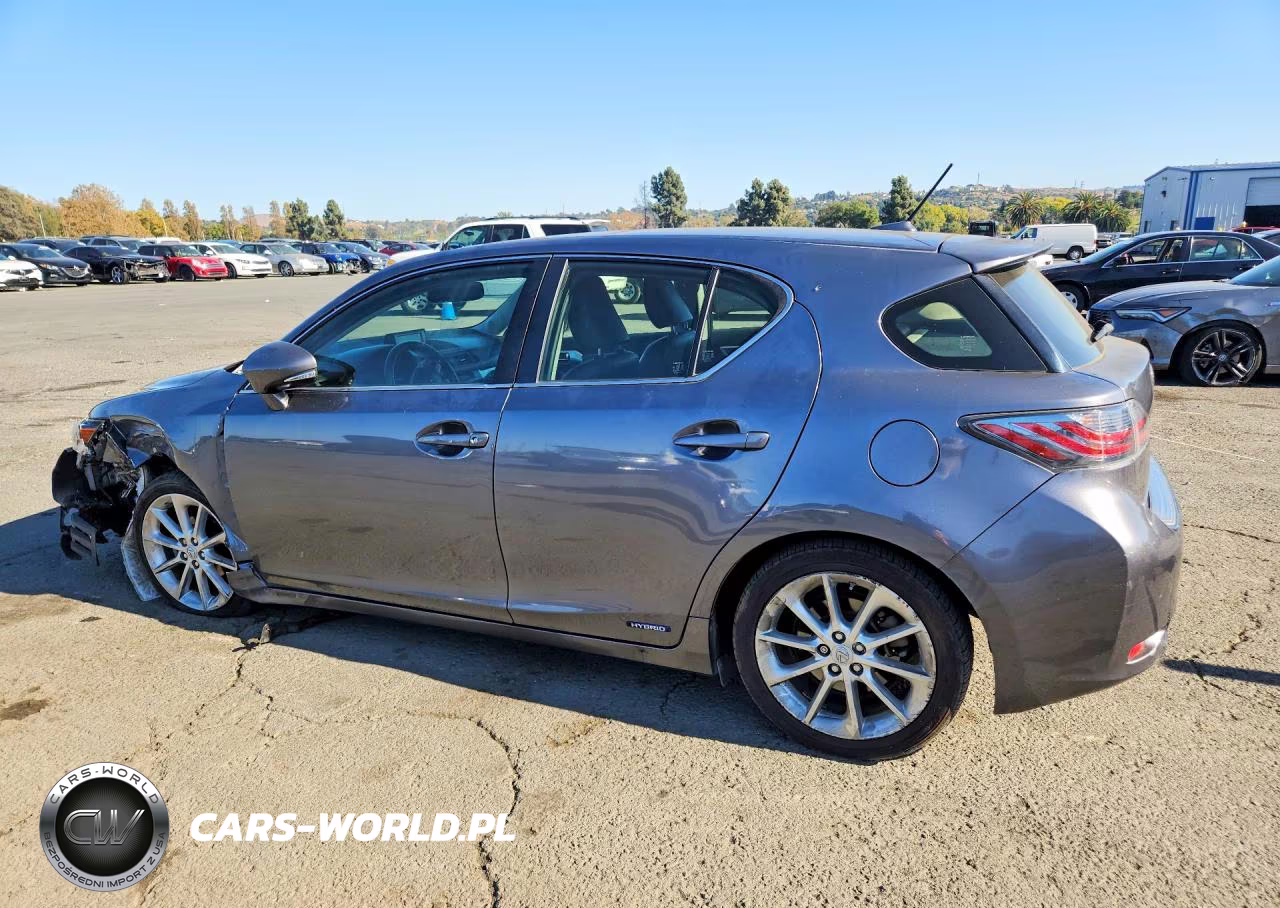2013 Lexus Ct 200 VIN:JTHKD5BH5D2153074 - 2