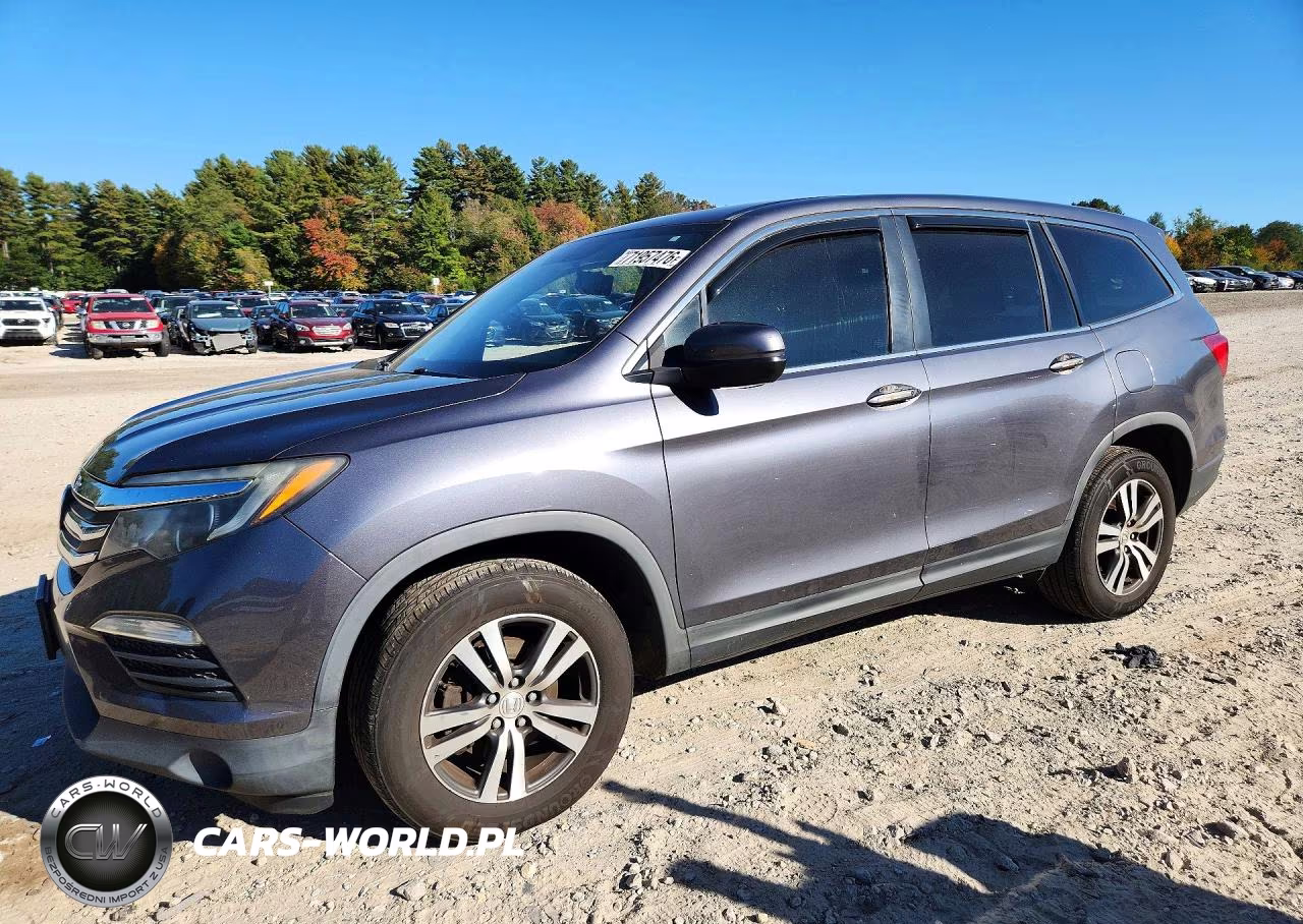 2016 Honda Pilot Exl VIN:5FNYF6H53GB015902 - 1