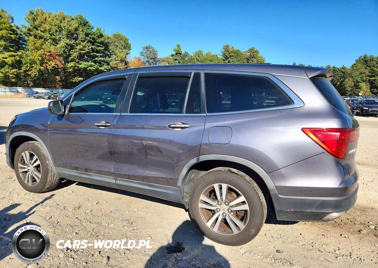 2016 Honda Pilot Exl VIN:5FNYF6H53GB015902 - 2