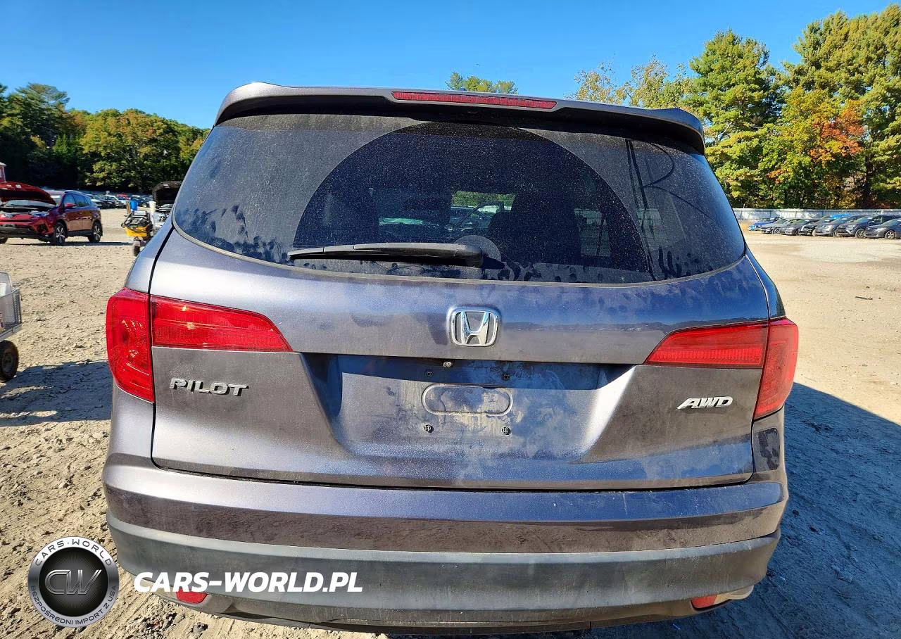 2016 Honda Pilot Exl VIN:5FNYF6H53GB015902 - 6