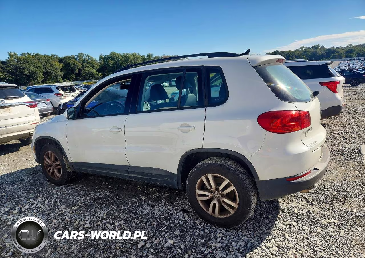 2017 Volkswagen Tiguan S VIN:WVGAV7AXXHW508443 - 2