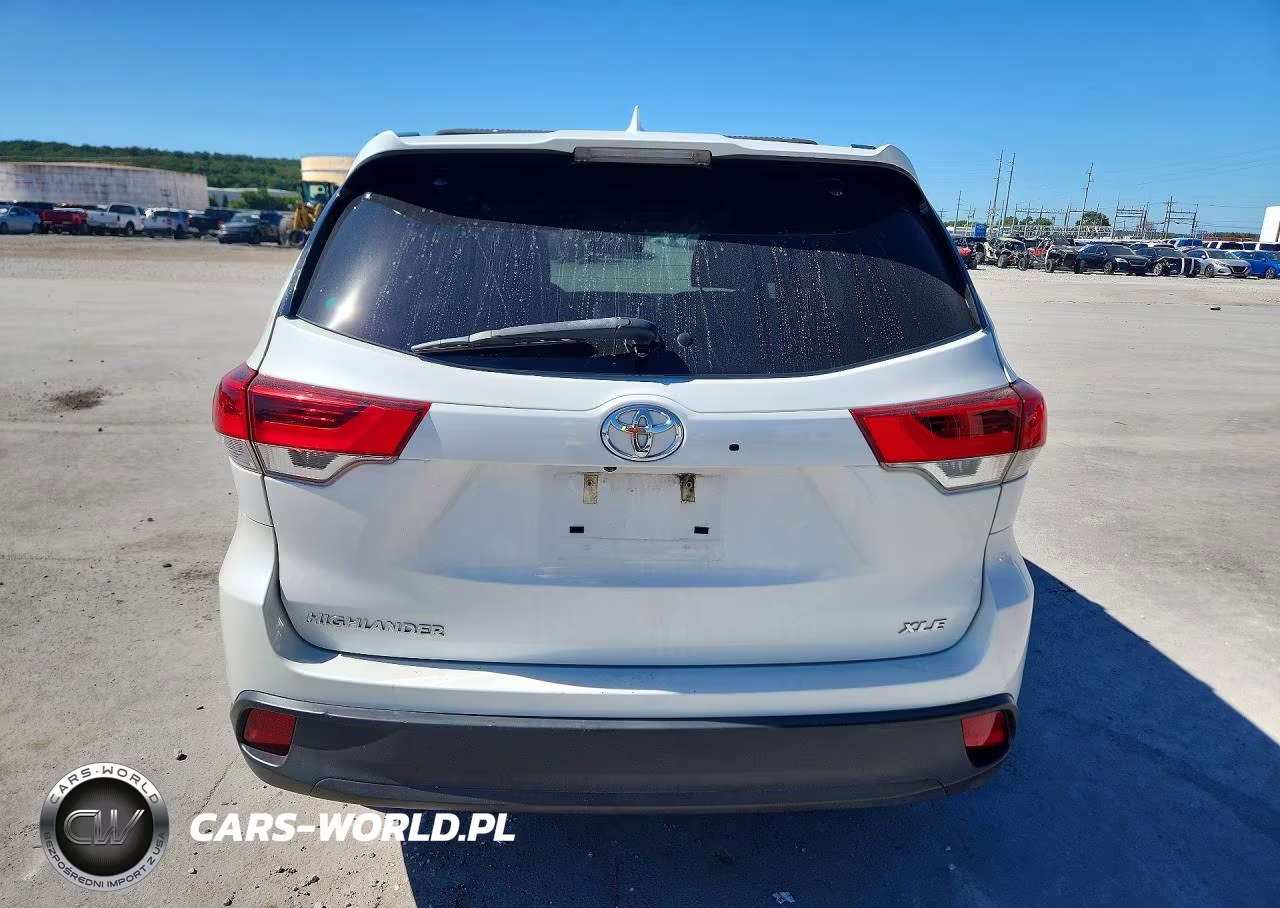 2019 Toyota Highlander Xle VIN:5TDKZRFH6KS350202 - 6