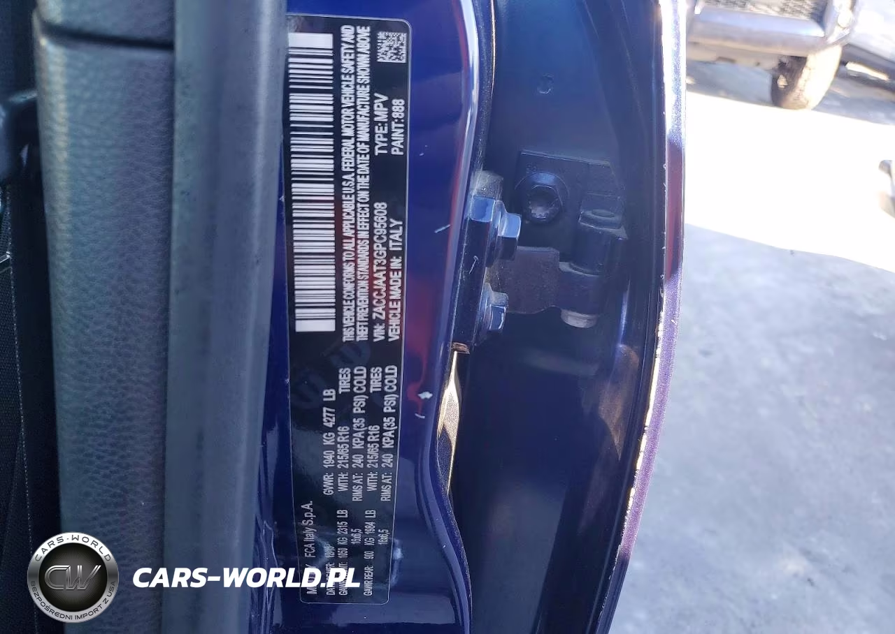 2016 Jeep Renegade Sport VIN:ZACCJAAT3GPC95608 - 13