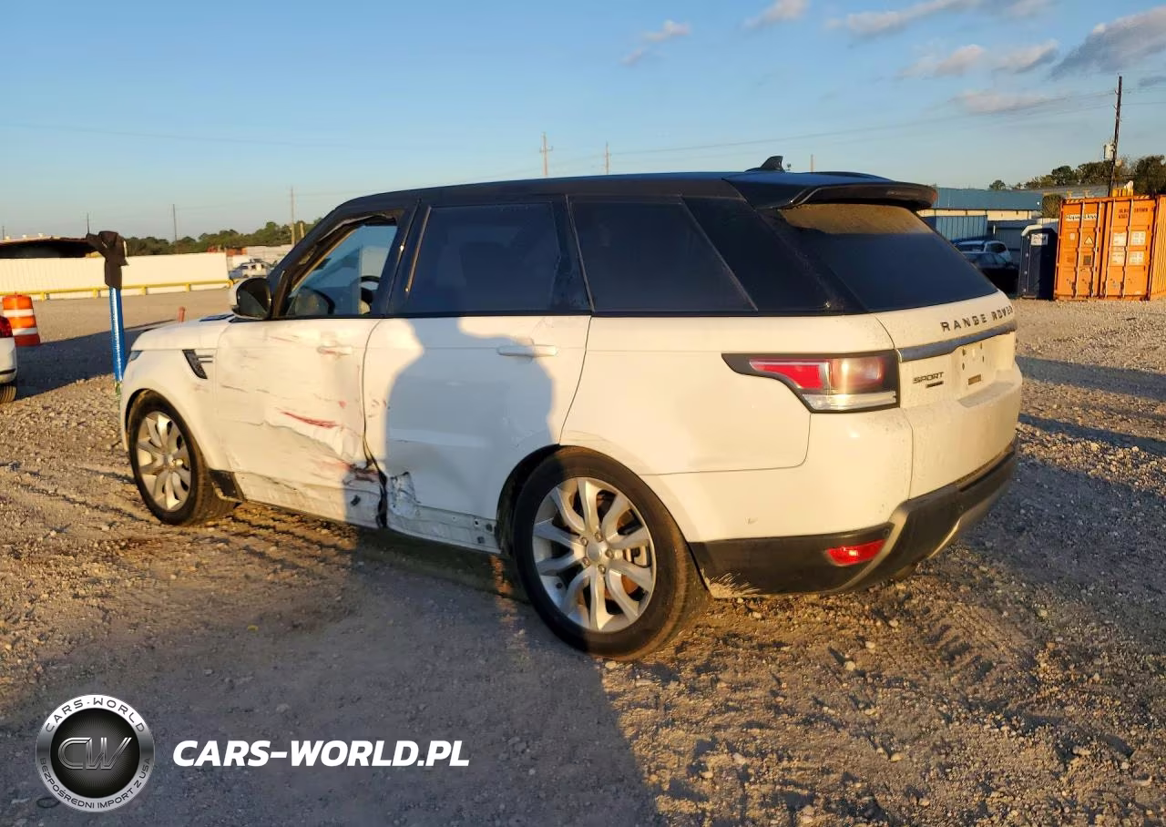 2016 Land Rover Range Rover Sport Hse VIN:SALWR2KF2GA655173 - 2