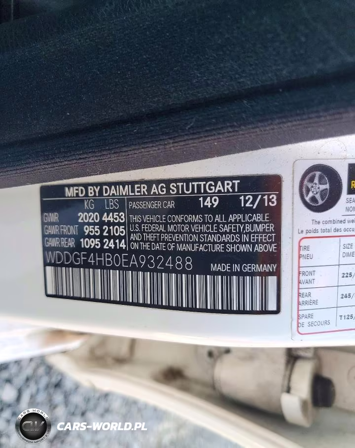 2014 Mercedes-Benz C 250 VIN:WDDGF4HB0EA932488 - 12