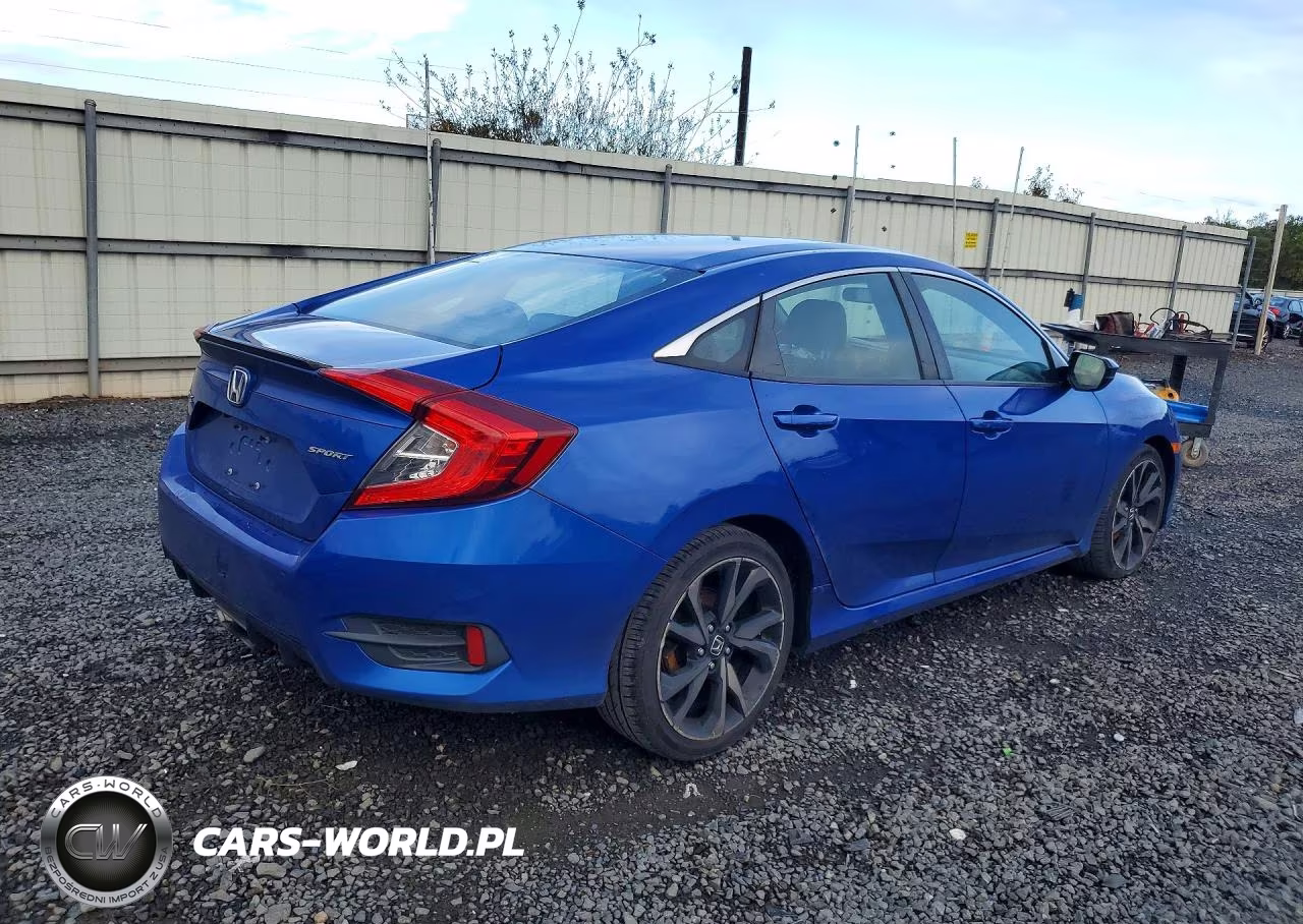 2019 Honda Civic Sport VIN:2HGFC2F83KH554997 - 3