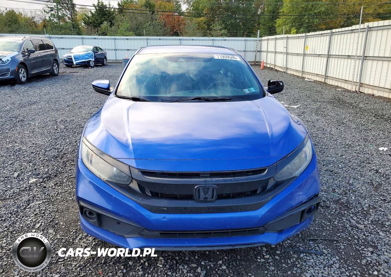 2019 Honda Civic Sport VIN:2HGFC2F83KH554997 - 5