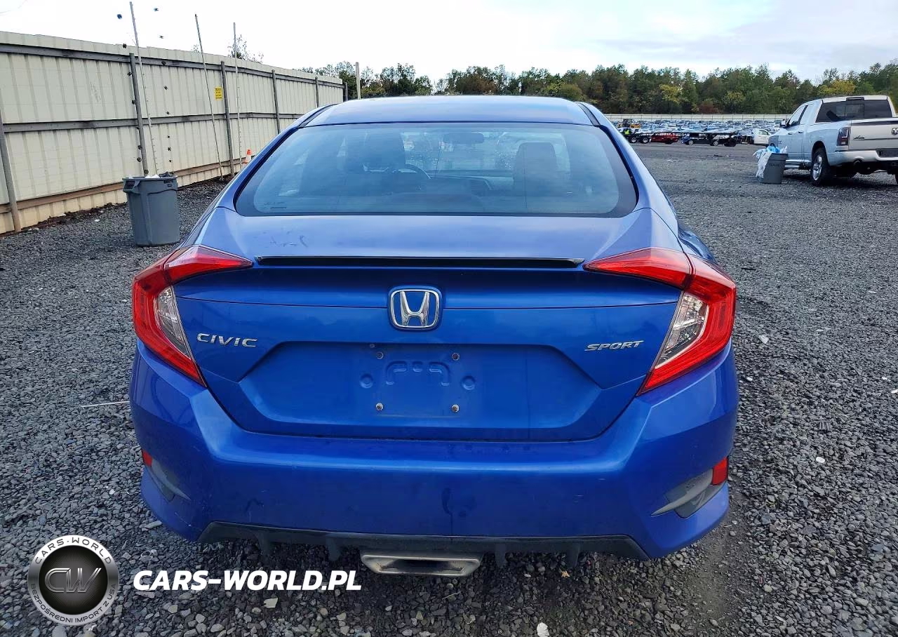 2019 Honda Civic Sport VIN:2HGFC2F83KH554997 - 6
