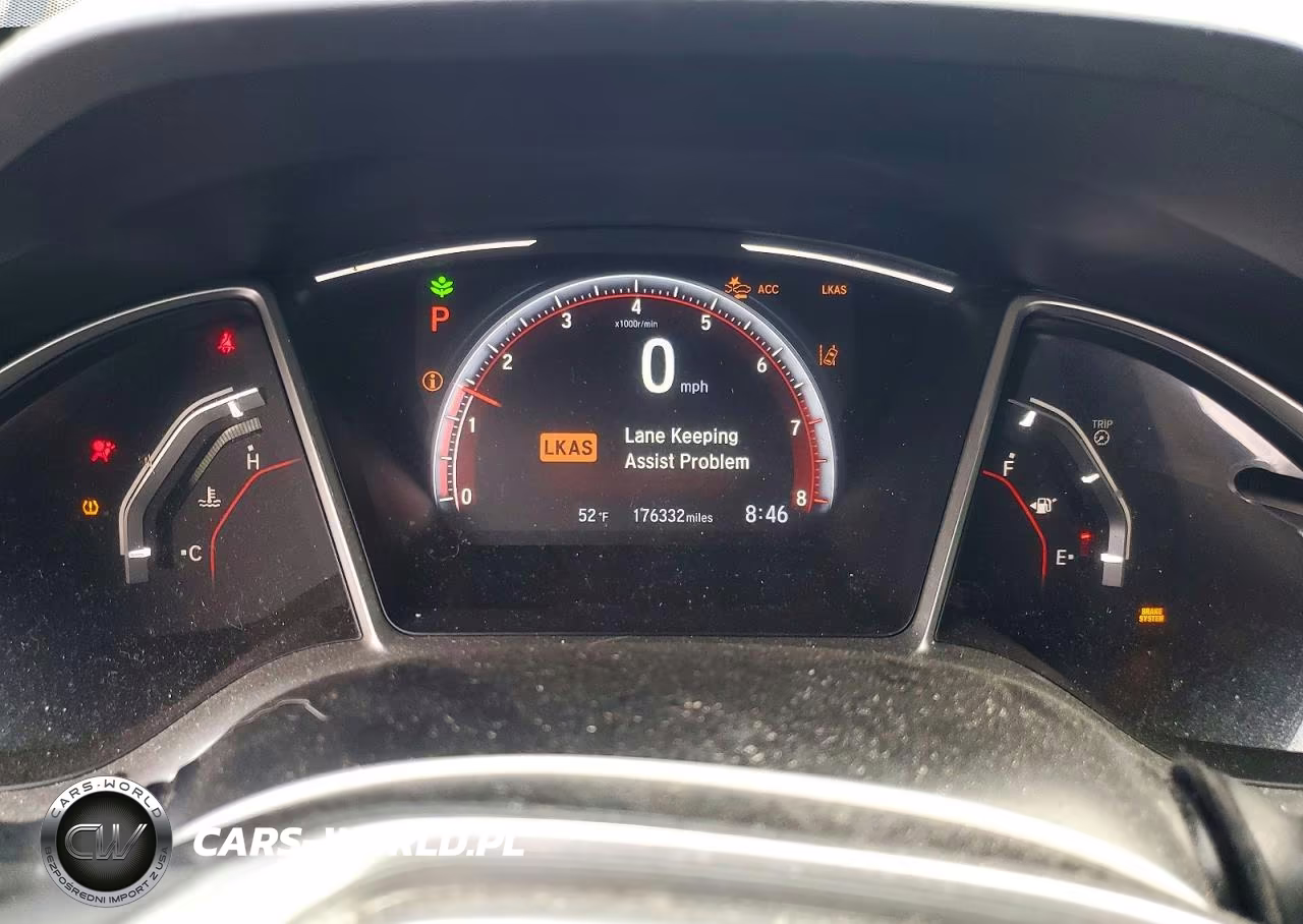 2019 Honda Civic Sport VIN:2HGFC2F83KH554997 - 9