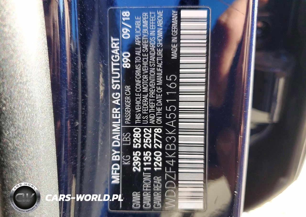 2019 Mercedes-Benz E 300 4Matic VIN:WDDZF4KB3KA551165 - 13