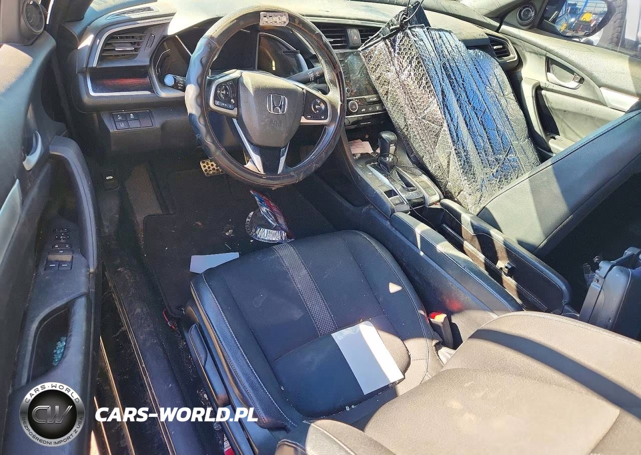 2019 Honda Civic Sport VIN:2HGFC4B87KH301859 - 8