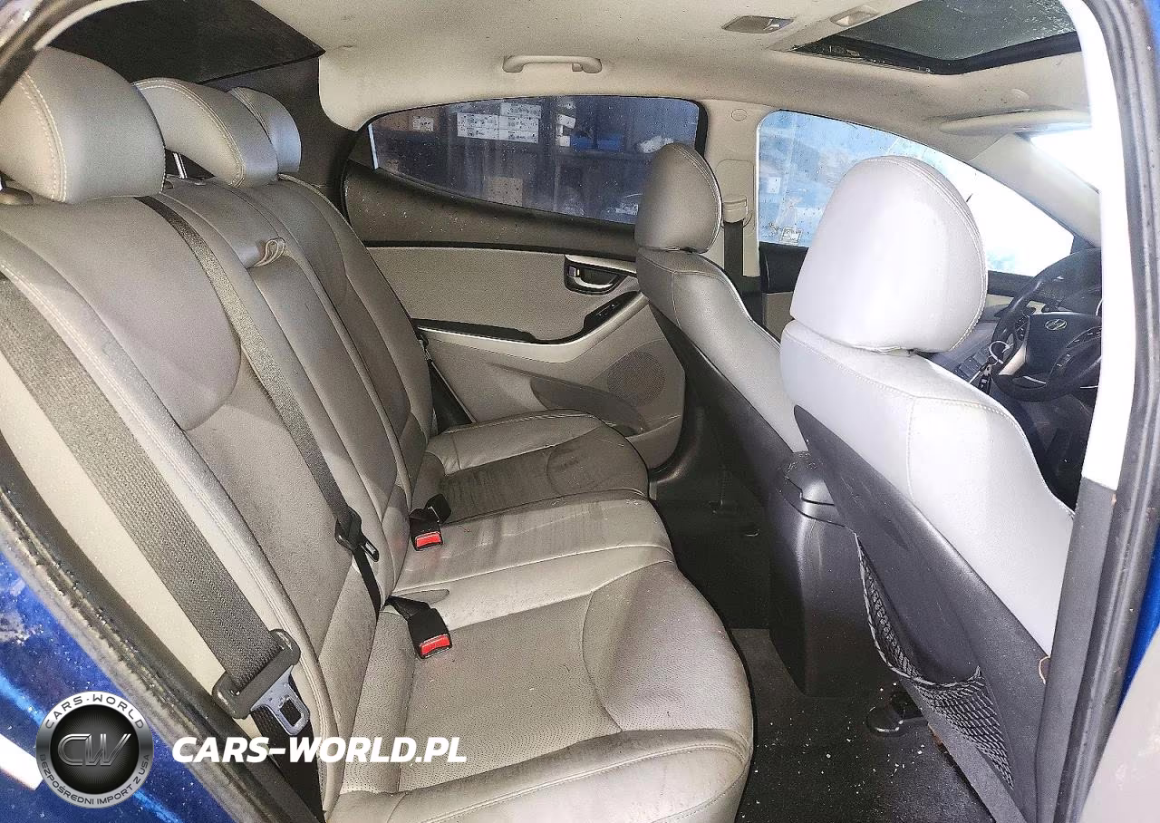 2013 Hyundai Elantra Limited VIN:KMHDH4AE9DU574215 - 10
