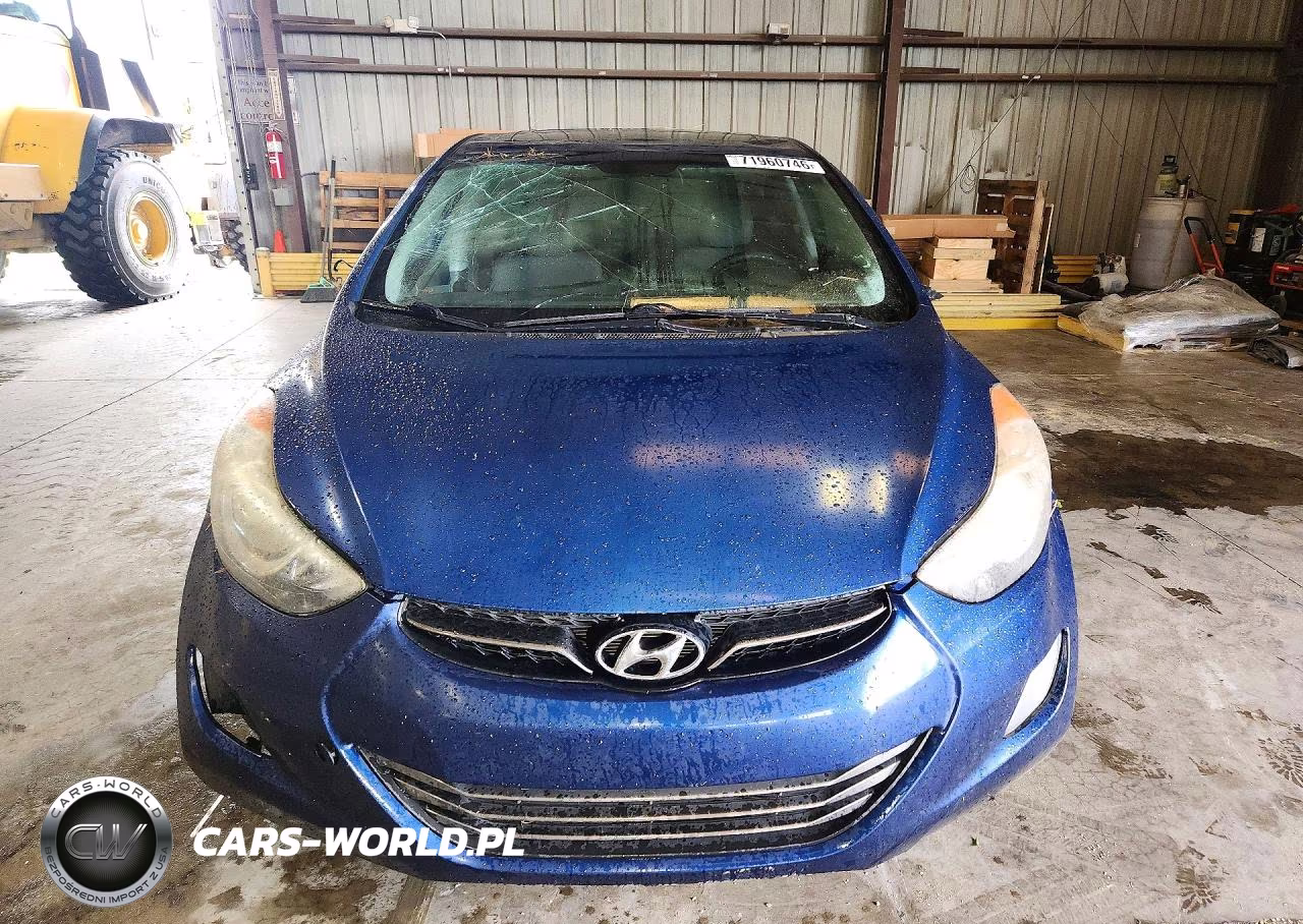 2013 Hyundai Elantra Limited VIN:KMHDH4AE9DU574215 - 5