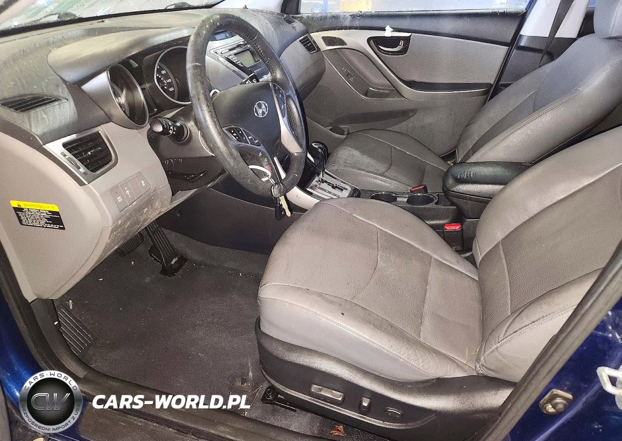 2013 Hyundai Elantra Limited VIN:KMHDH4AE9DU574215 - 7