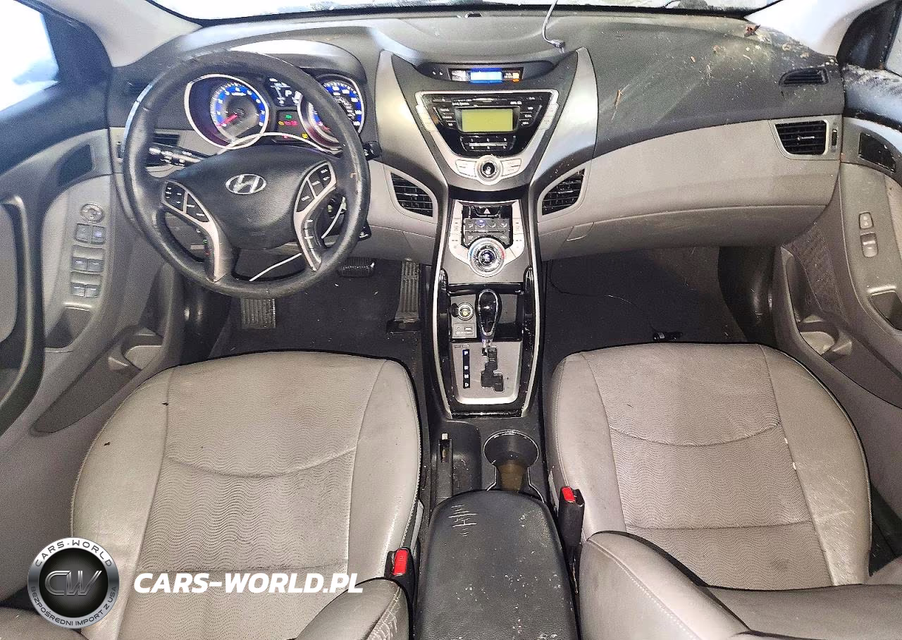 2013 Hyundai Elantra Limited VIN:KMHDH4AE9DU574215 - 8