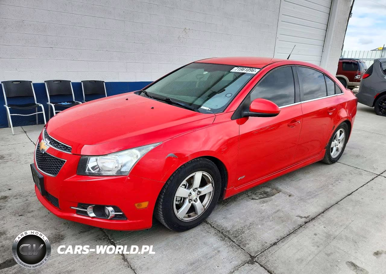 2014 Chevrolet Cruze Lt VIN:1G1PC5SB3E7254133 - 1