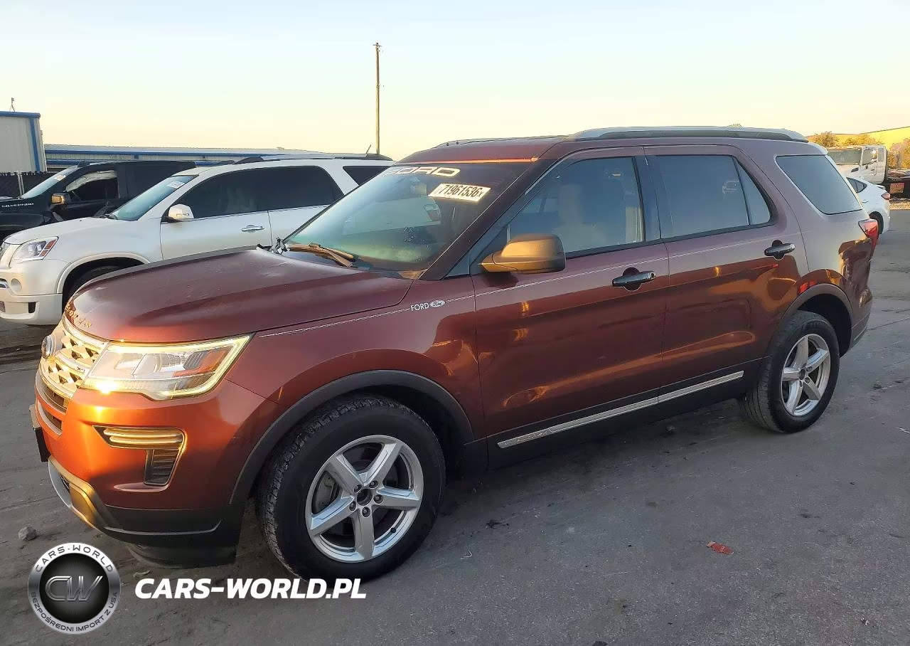 2018 Ford Explorer Xlt VIN:1FM5K7DH5JGC42537 - 1