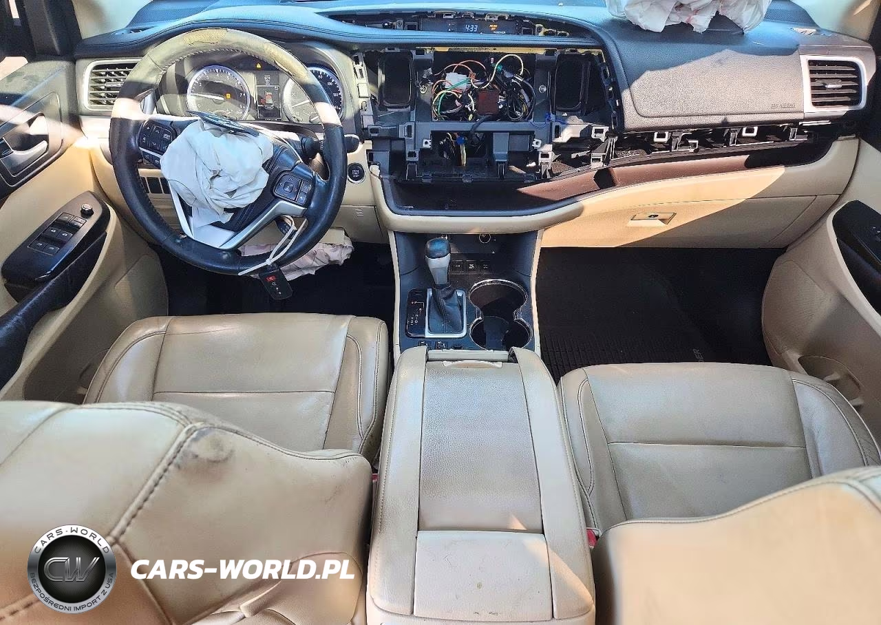 2015 Toyota Highlander Xle VIN:5TDJKRFHXFS114142 - 8