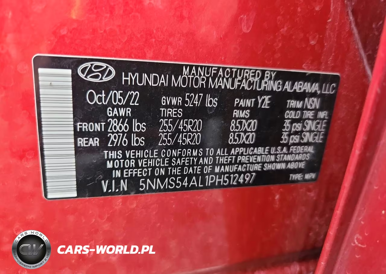 2023 Hyundai Santa Fe Calligraphy VIN:5NMS54AL1PH512497 - 13