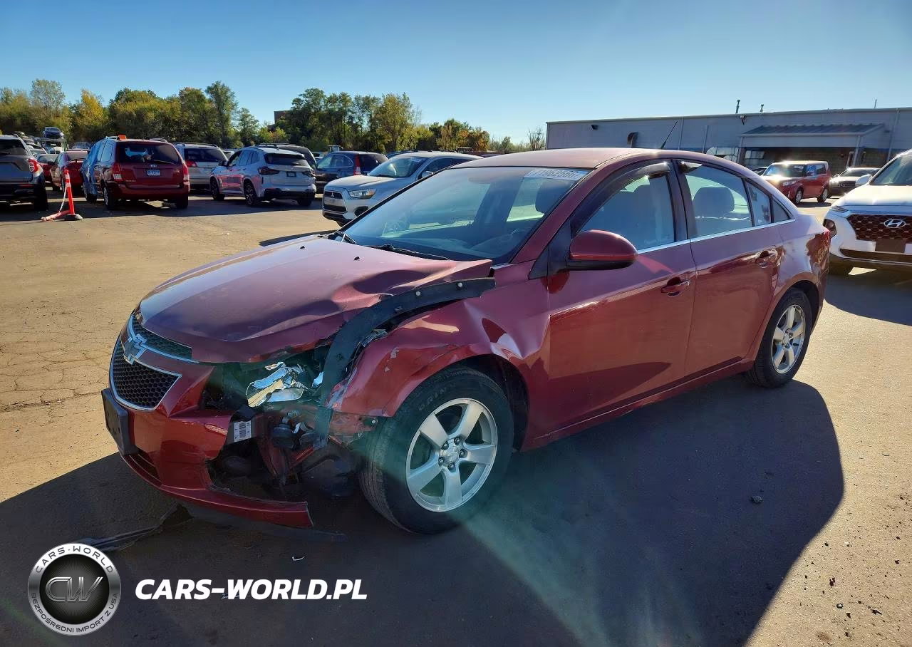 2014 Chevrolet Cruze Lt VIN:1G1PC5SB8E7270523 - 1
